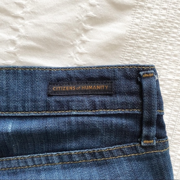 CITIZENS OF HUMANITY ELSON MEDIUM RISE STRAIGHT LEG JEANS - 27 - Picture 11 of 11